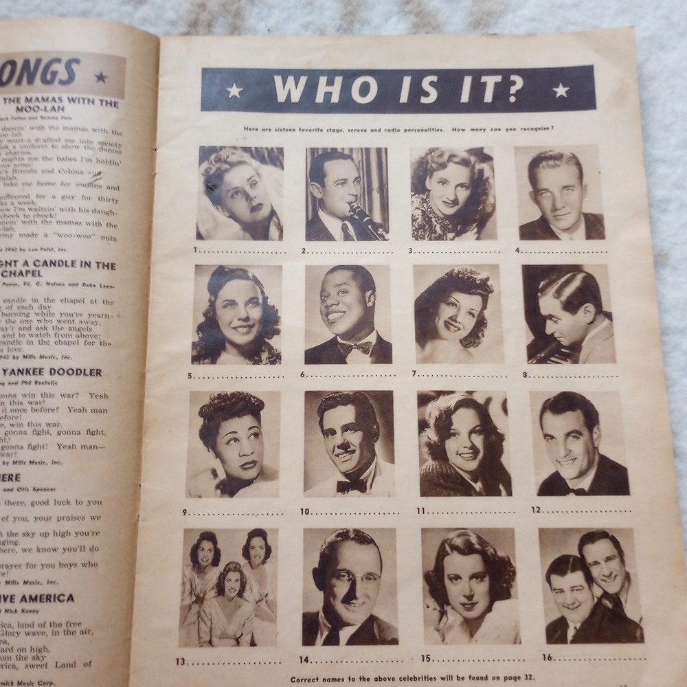 1942 song hits Betty Hutton magazine - Picture 6 of 9